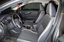 Nissan Qashqai 2014-2021 Car Seat Covers (Leatherette↗Fabric, Premium) photo 4