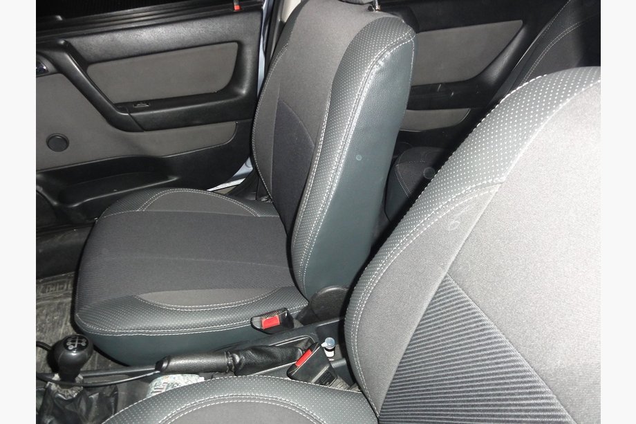 Opel Astra G classic 1998-2012 Car Seat Covers (Leatherette↗Fabric, Premium) Image