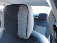 Renault Fluence 2009-2016 Car Seat Covers (2009-2012, Leatherette↗Fabric, Premium) Split photo 4