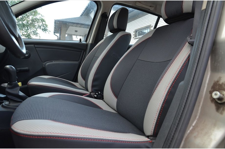 Dacia Sandero 2007-2013 Car Seat Covers SoyuzAuto Premium Image