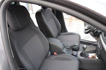 Renault Megane III 2009-2016 Car Seat Covers (Eco Leather↗Fabric, Premium) photo 5