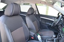 Skoda Octavia II A5 2006-2010 Car Seat Covers (Leatherette↗Fabric, Premium) photo 5
