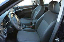 Skoda Octavia II A5 2010-2013 Car Seat Covers (Leatherette↗Fabric, Premium) photo 1