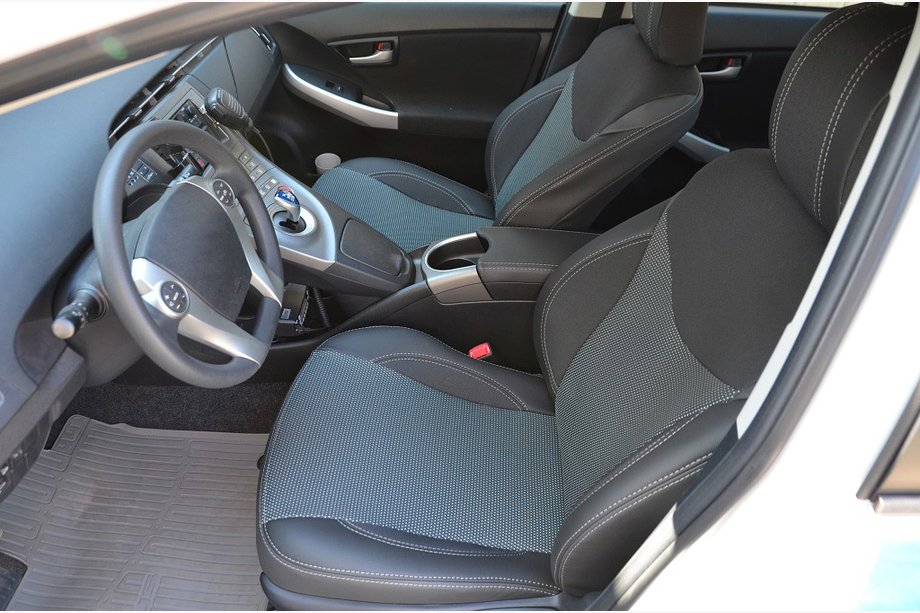 Toyota Prius 2009-2015 Car Seat Covers SoyuzAuto Premium Image
