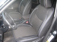 Toyota Rav 4 2006-2013 Car Seat Covers (Leatherette↗Fabric, Premium) photo 1