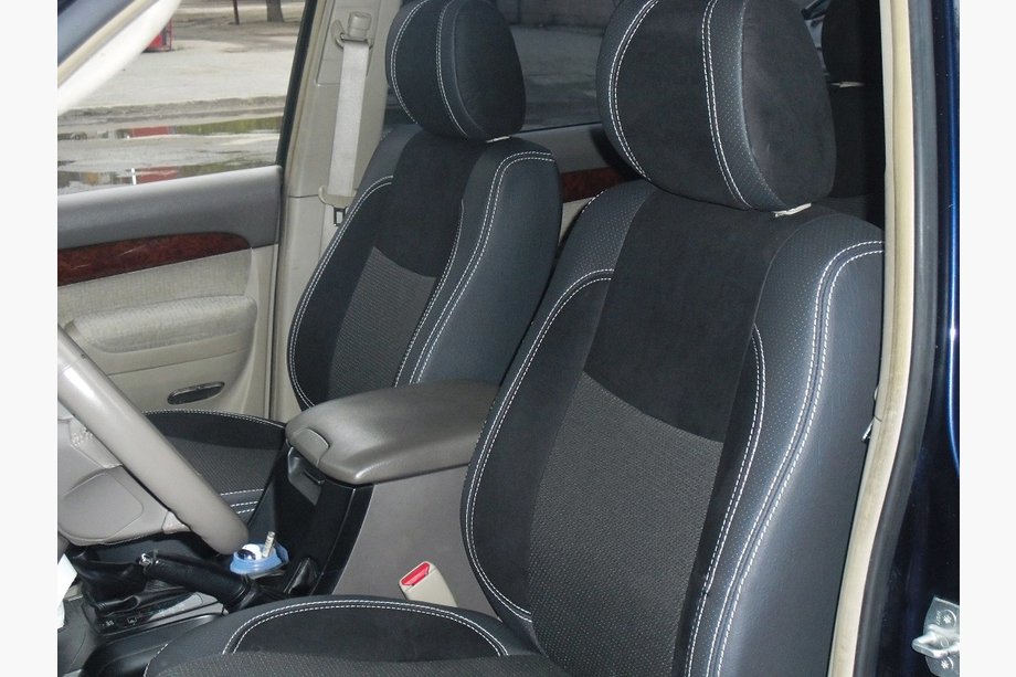 Toyota Land Cruiser Prado 120 2002-2009 SoyuzAuto Premium Series Seat Covers Image