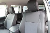 Toyota Land Cruiser Prado 150 2009-2023 Car Seat Covers (Leatherette + Fabric, Premium) photo 4