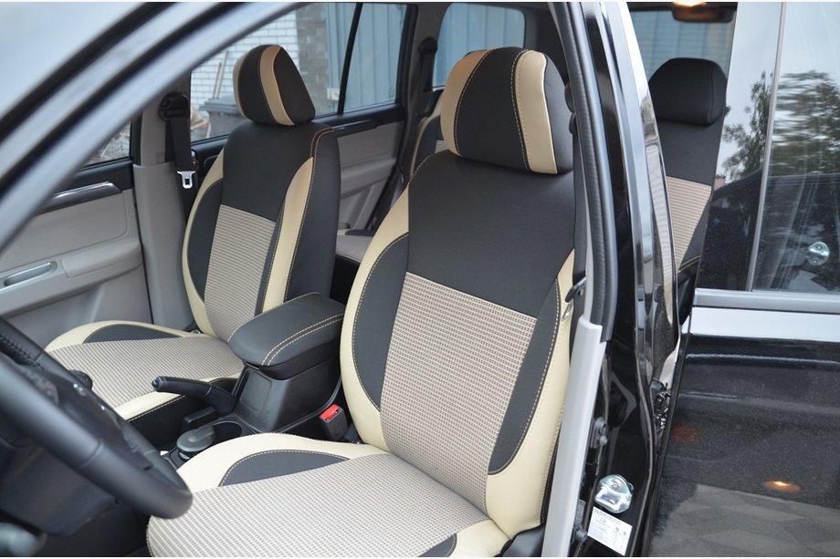Mitsubishi Pajero Sport 2008-2015 Car Seat Covers SoyuzAuto Premium Image