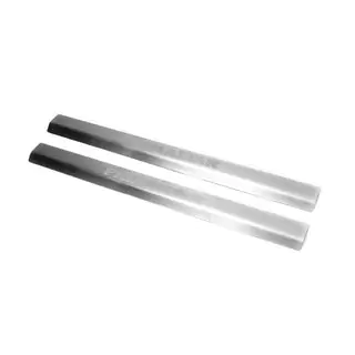Door Sill Plates Laser-Style (2 pcs, Steel)