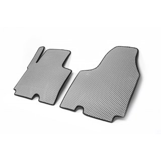 Floor mats (2 pcs, EVA, gray) Fiat Talento 2016- photo 3