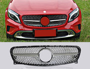 Mercedes GLA X156 2014-2019 Front Grille Diamond Silver (2014-2016) photo 6