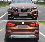 BMW X1 F48 2015-2022 Front and Rear Bumper Extensions (2 pcs) photo 1