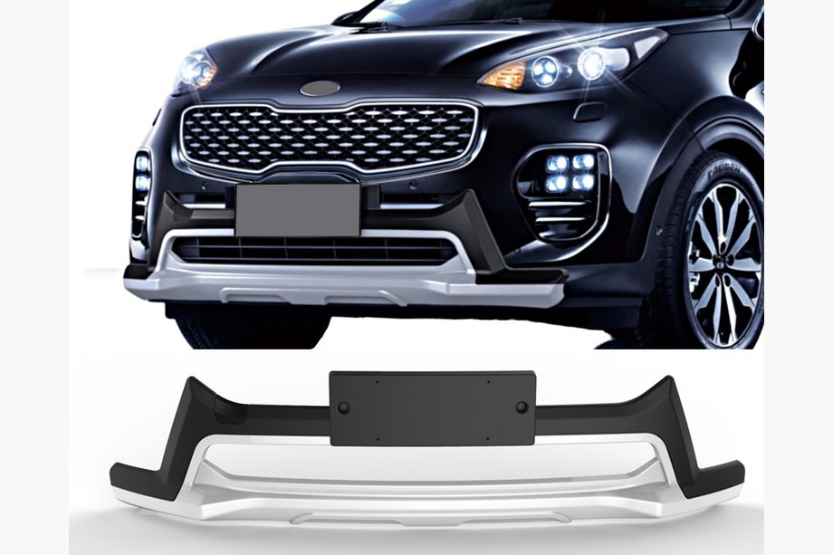 Kia Sportage 2015-2021 Front and Rear Bumper Covers 2015-2019 V3 (Plastic) Image
