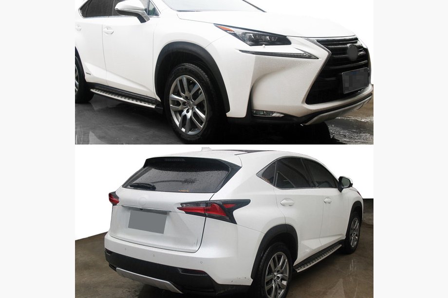 Lexus NX 2014-2021 Front and rear bumper extensions (2 pcs) Image