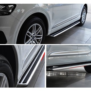 Side Steps OEM-V3 (2 pcs, Aluminum) Audi Q3 2011-2019 photo 1