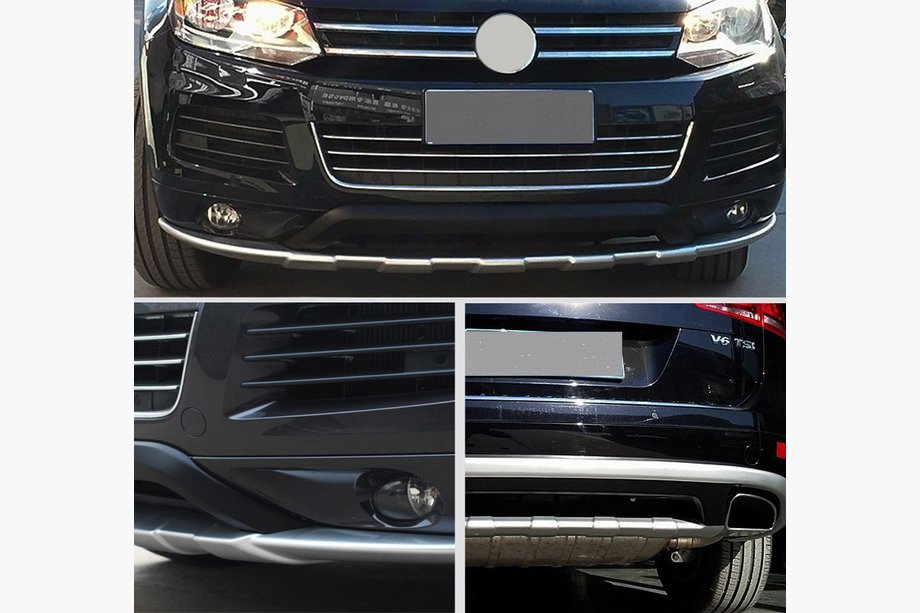 Volkswagen Touareg 2010-2018 Front and Rear Lip V1 (2010-2014) Image