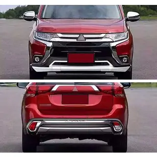 Front and Rear Bumper Extensions (2 pcs, 2015-2018) photo 1
