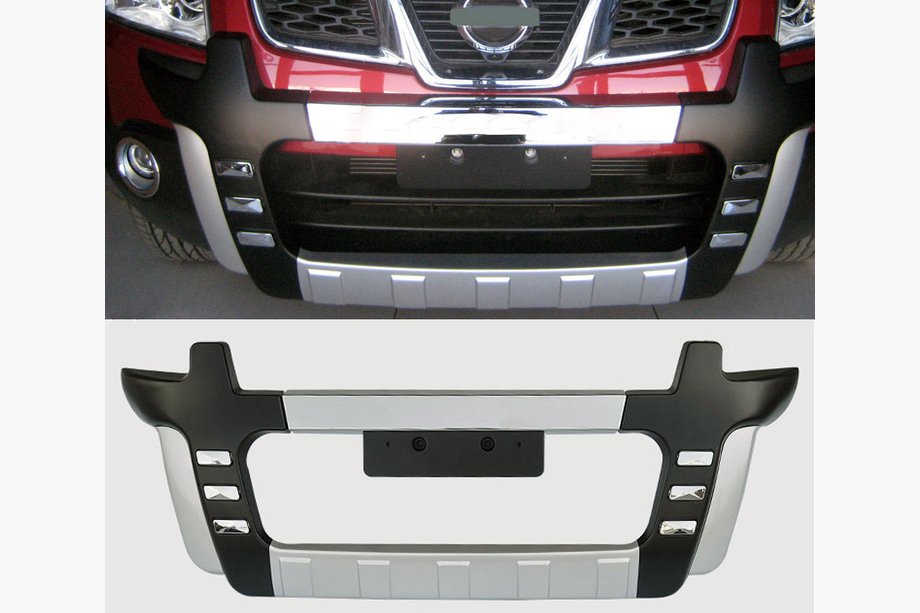 Nissan Qashqai 2010-2014 Front Diffuser V2 (Plastic) Image