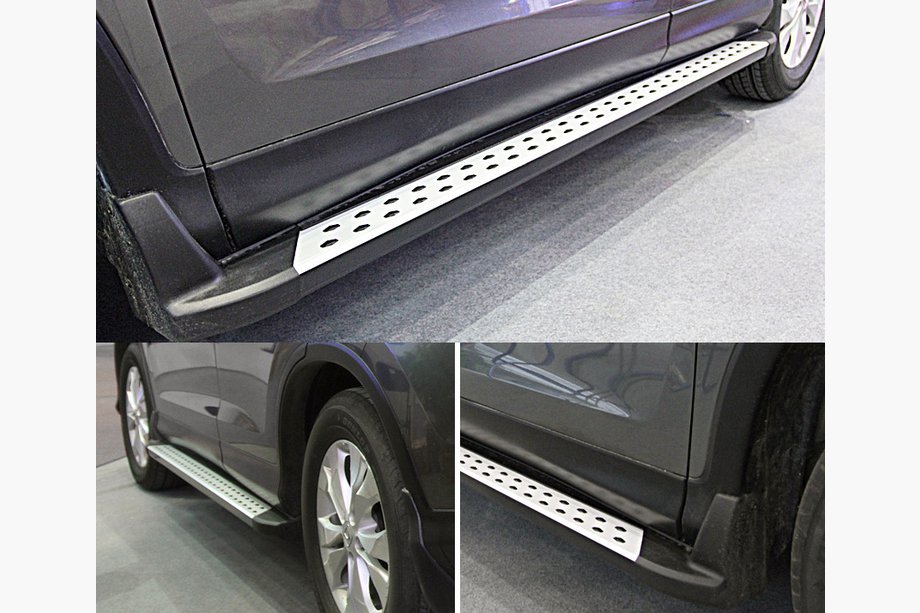 Honda CRV 2012-2016 Original Side Steps V2 (2 pcs, Aluminum) Image
