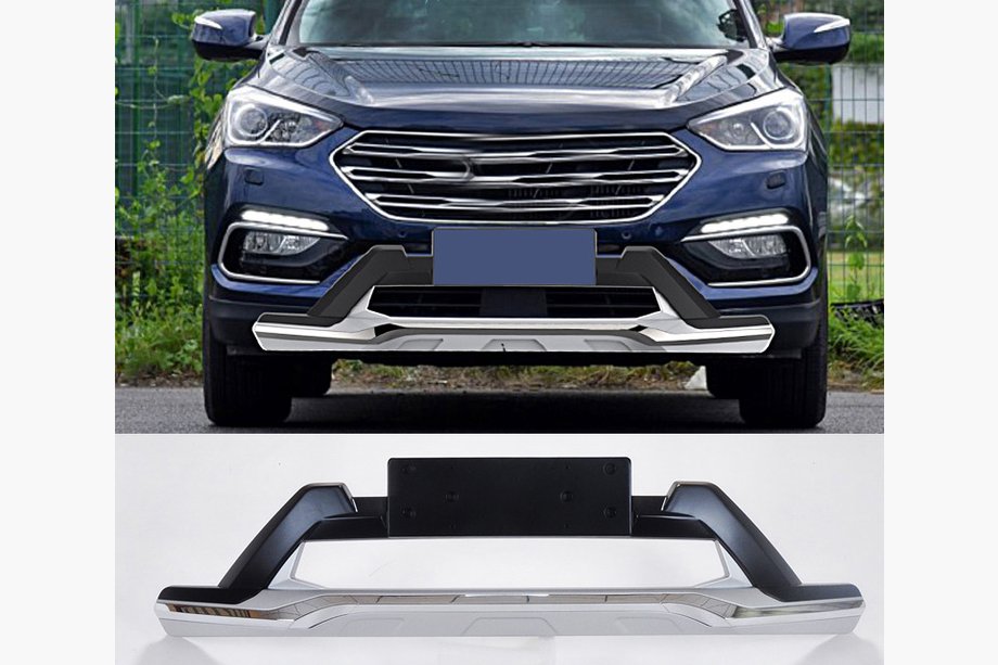 Hyundai Santa Fe 3 2012-2018 Front and Rear Bumper Covers (2016-2018) Image
