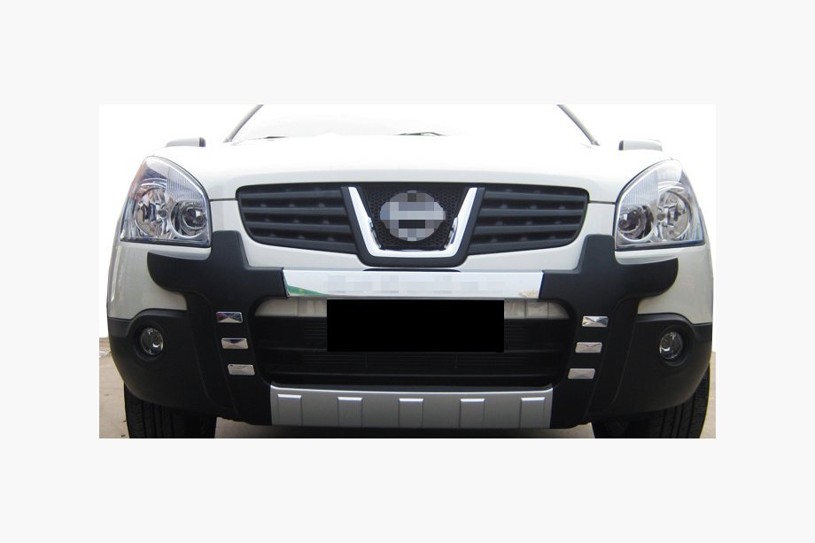 Nissan Qashqai 2007-2010 Front Diffuser V2 (Plastic) Image