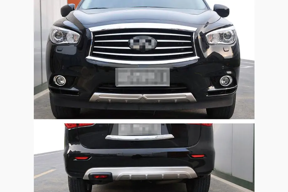 Infiniti QX60 2016-2021 Front and Rear Bumper Extensions (2 pcs) Image