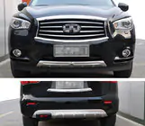 Infiniti QX60 2016-2021 Front and Rear Bumper Extensions (2 pcs) photo 1