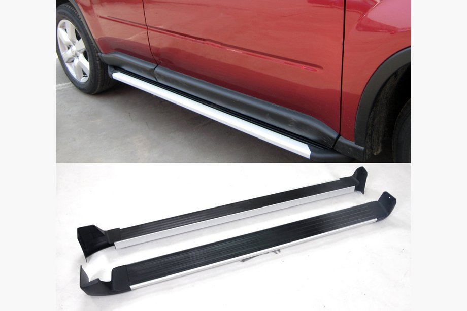 Nissan X-trail T31 2007-2014 Side Steps Original (2 pcs, Aluminum) Photo 1
