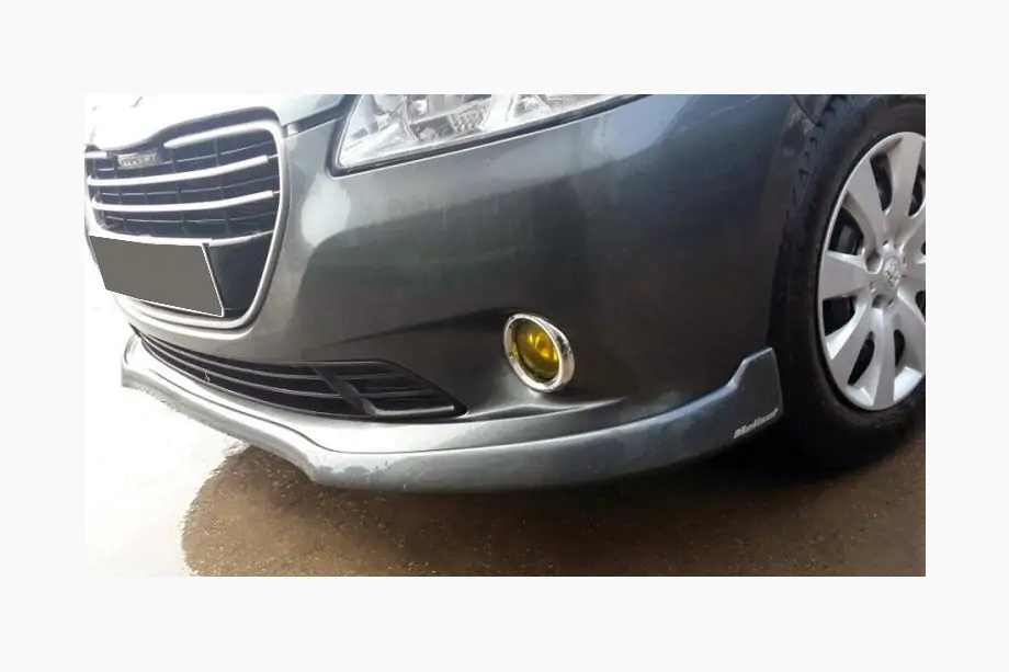 Peugeot 301 2012- Front bumper lip (2012-2017, primed for painting) Image