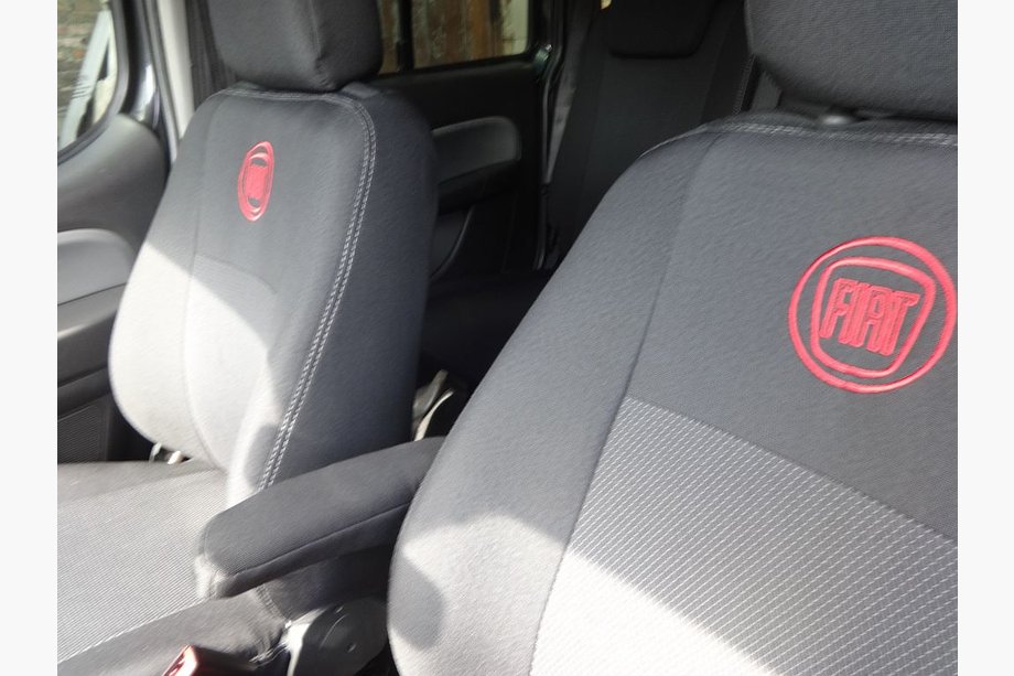 Fiat Doblo I 2005-2010 Car Seat Covers (Fabric, Classik) Front Seats Only Image