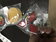 Mitsubishi Colt 1996-2004 Badge 55mm (red) photo 1
