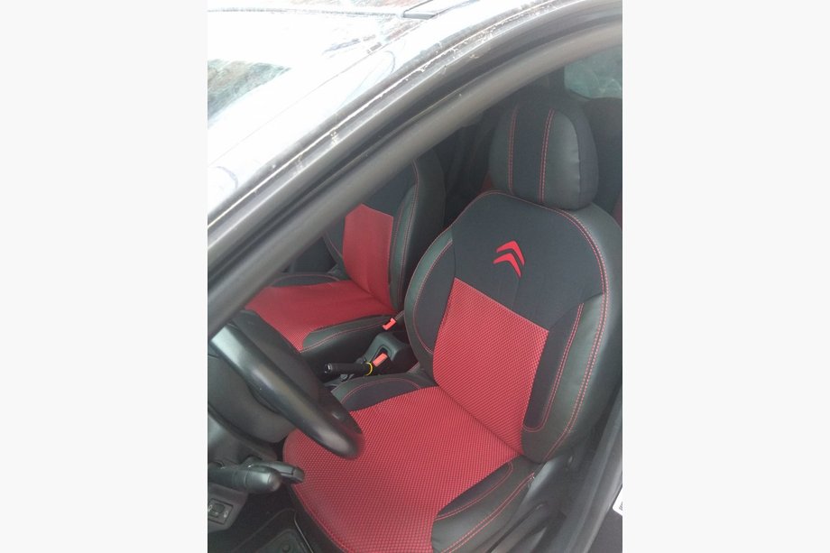 Citroen C-3 2002-2009 Car Seat Covers (Leatherette↗Fabric, Premium) Image