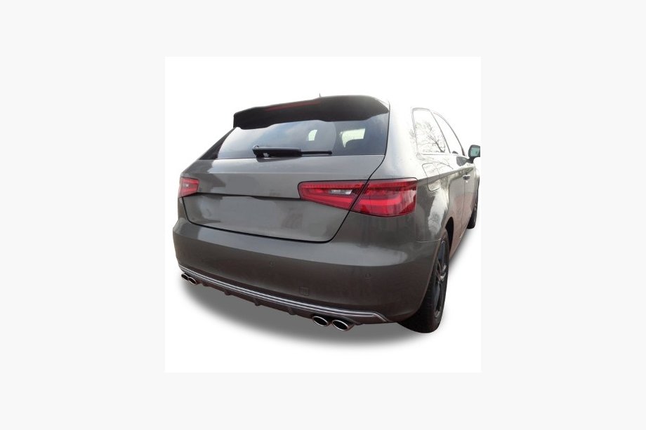 Audi A3 2012-2020 Spoiler (Meliset, primed for painting) Image