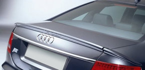 Audi A6 C6 2004-2011 Rear Spoiler (3-piece, primed) photo 1