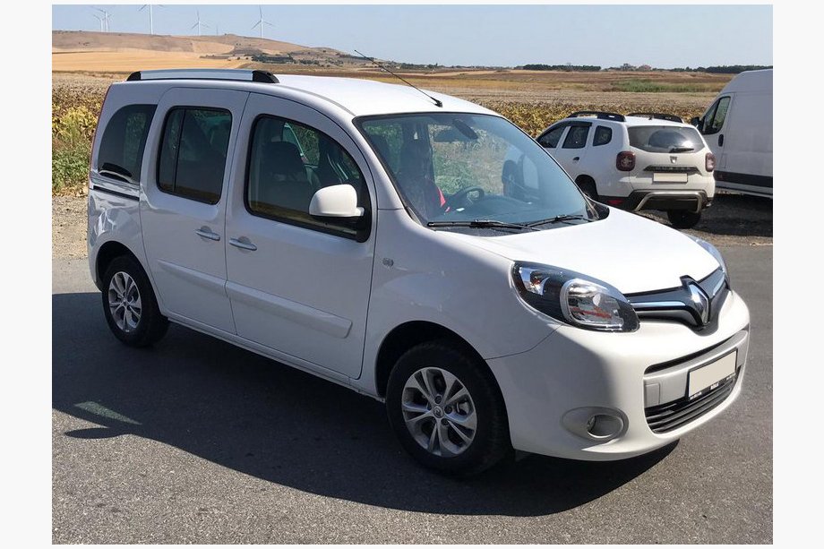 Renault Kangoo 2008–2020 Integrated Roof Rails (Chrome) Standard Base Image
