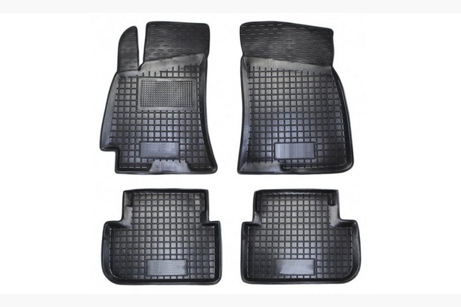 Hyundai Kona 2017-2023 Rubber floor mats with edge (Autogumm) Image