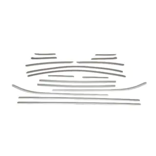 Full Window Trim OmsaLine (16 pcs, Stainless Steel) photo 2