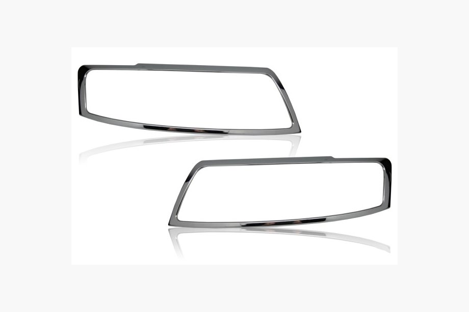 Audi A4 B6 2000-2004 Headlight Covers (2 pcs, ABS) Image