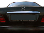 Mercedes C-class W203 2000-2007 License plate trim (plastic) photo 1
