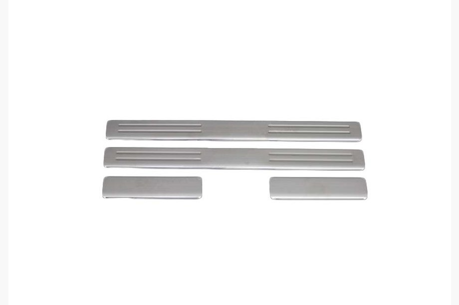 Volkswagen Polo 2017- Door Sill Protectors OmsaLine (4 pcs, stainless steel) Image