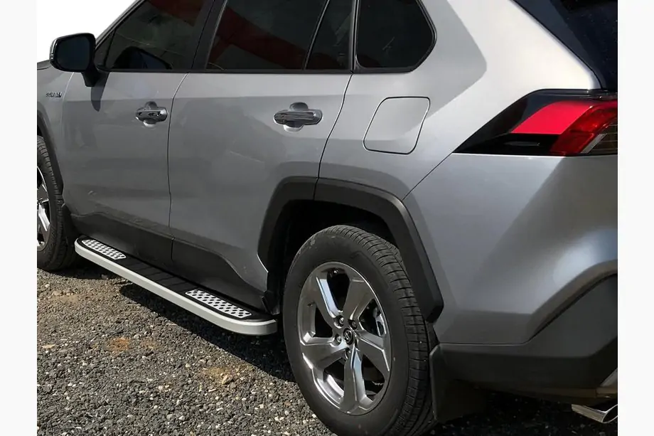 Toyota Rav 4 2019–2025 Side Steps Tayga V2 (2 pcs, Aluminum) Image