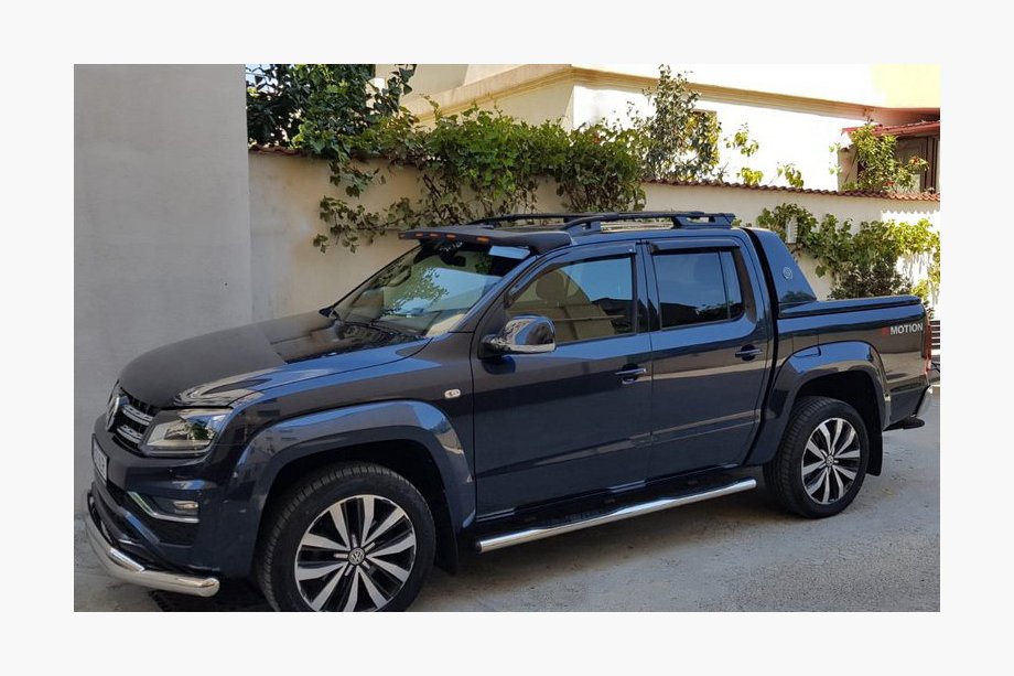 Volkswagen Amarok 2010-2022 Side Bars (2 pcs, Stainless Steel) Image