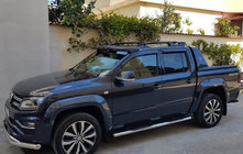 Volkswagen Amarok 2010-2022 Side Bars (2 pcs, Stainless Steel) photo 1
