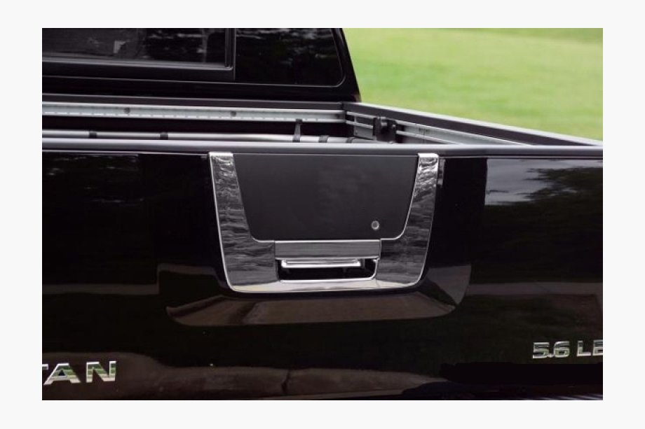 Nissan Titan 2004-2011 Chrome Trunk Trim (Plastic) Image