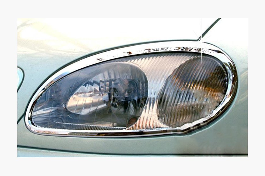 Daewoo Lanos 1998-2017 Headlight Covers (2 pcs, Plastic) Image