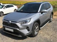 Toyota Rav 4 2019–2025 Side Steps Tayga Grey (2 pcs, Aluminum) photo 1