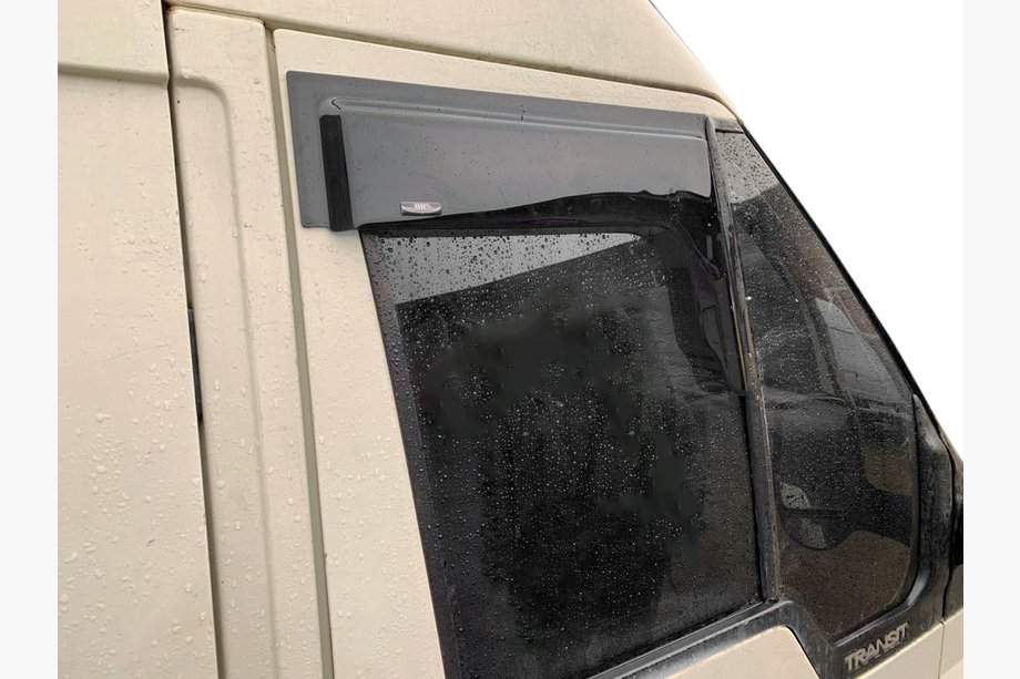 Ford Transit 2000–2014 DISCOUNT! Window Deflectors (2 pcs, HIC) Image