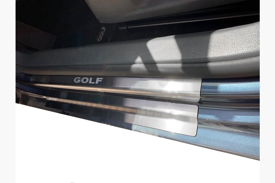 Volkswagen Golf 5 2003-2009 Door Sill Protectors Nataniko Standard (Stainless Steel) Image