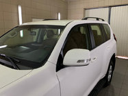 Toyota Land Cruiser Prado 150 2009-2023 Roof rails Turkish design (Black, 2 pcs) Plastic Feet photo 1