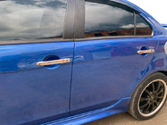 Mitsubishi Lancer X 2008- Chrome Door Handle Covers (4 pcs) photo 1